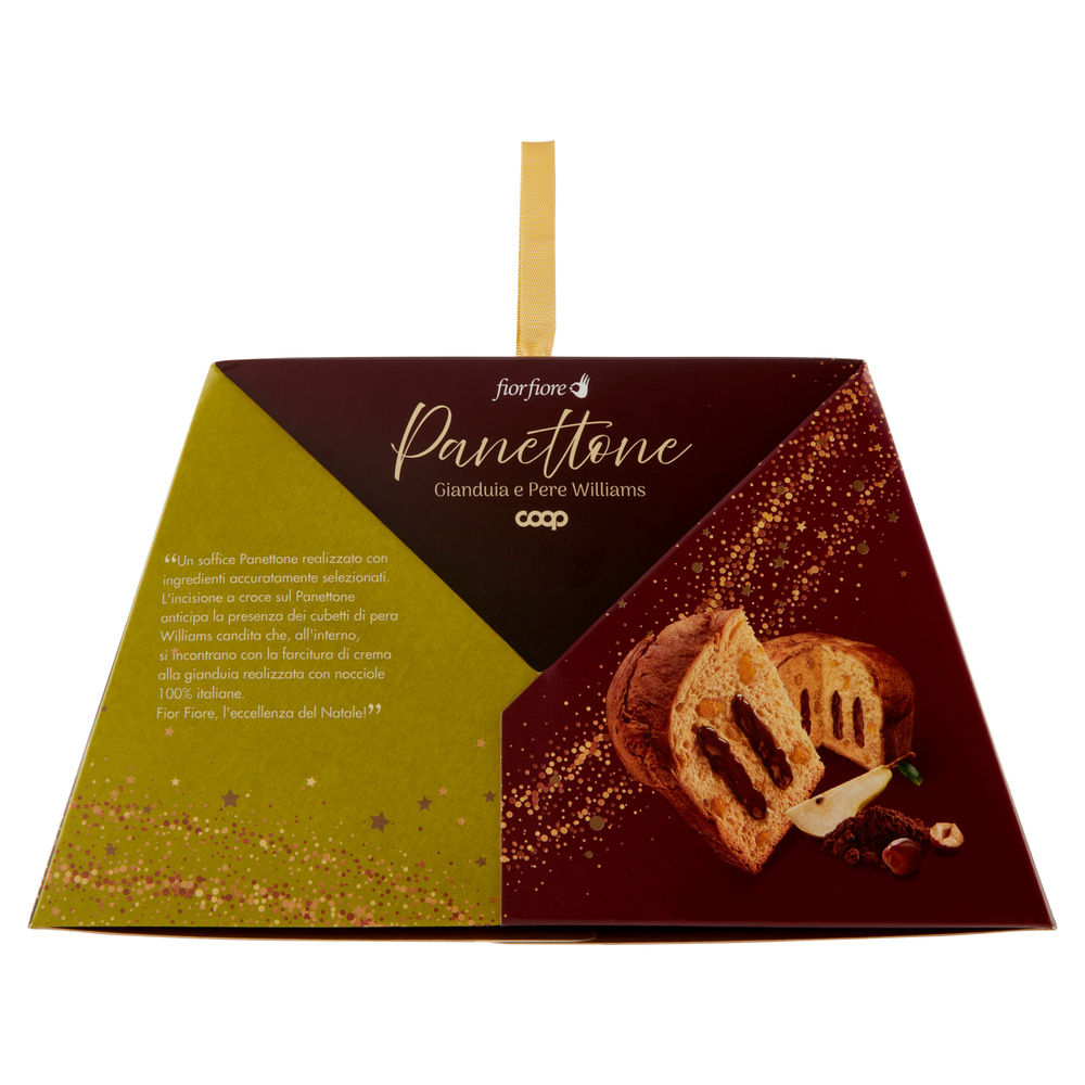 PANETTONE GIANDUIA E PERE COOP FIOR FIORE KG1 - 8