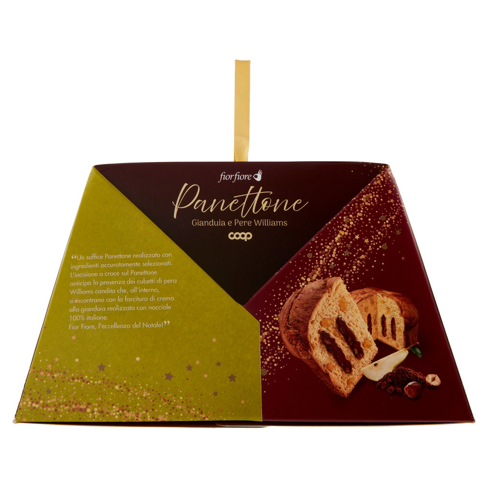 PANETTONE GIANDUIA E PERE COOP FIOR FIORE KG1 - 6