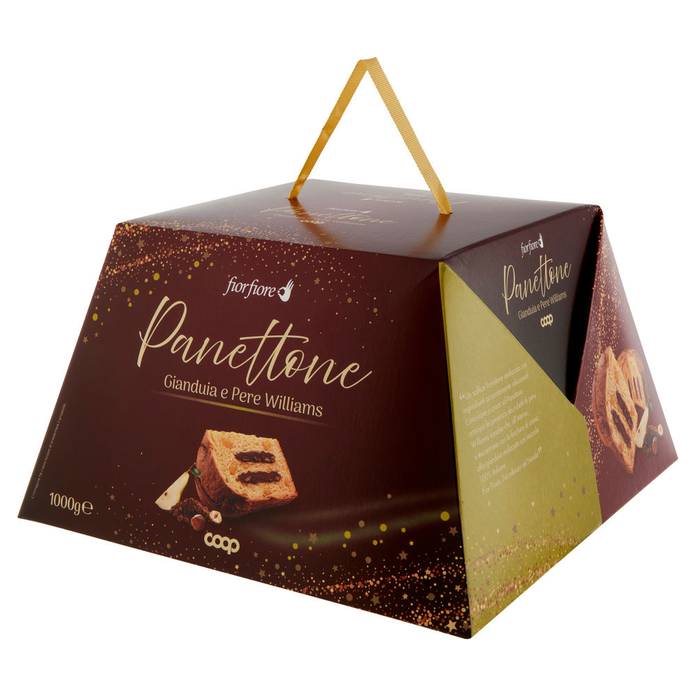 PANETTONE GIANDUIA E PERE COOP FIOR FIORE KG1 - 2