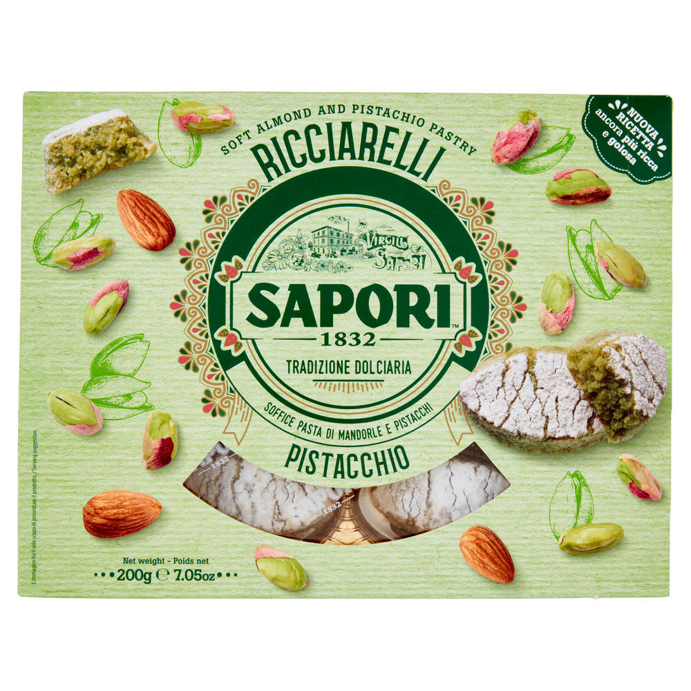 RICCIARELLI PISTACCHIO SAPORI G 200 - 6