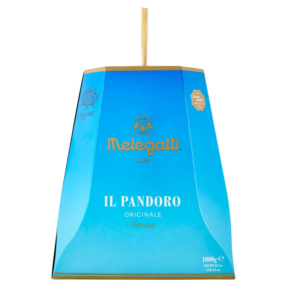 Pandoro tradizionale melegatti scatola kg. 1