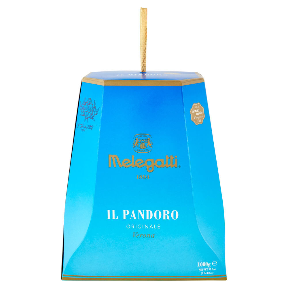 PANDORO TRADIZIONALE MELEGATTI SCATOLA KG. 1 - 3