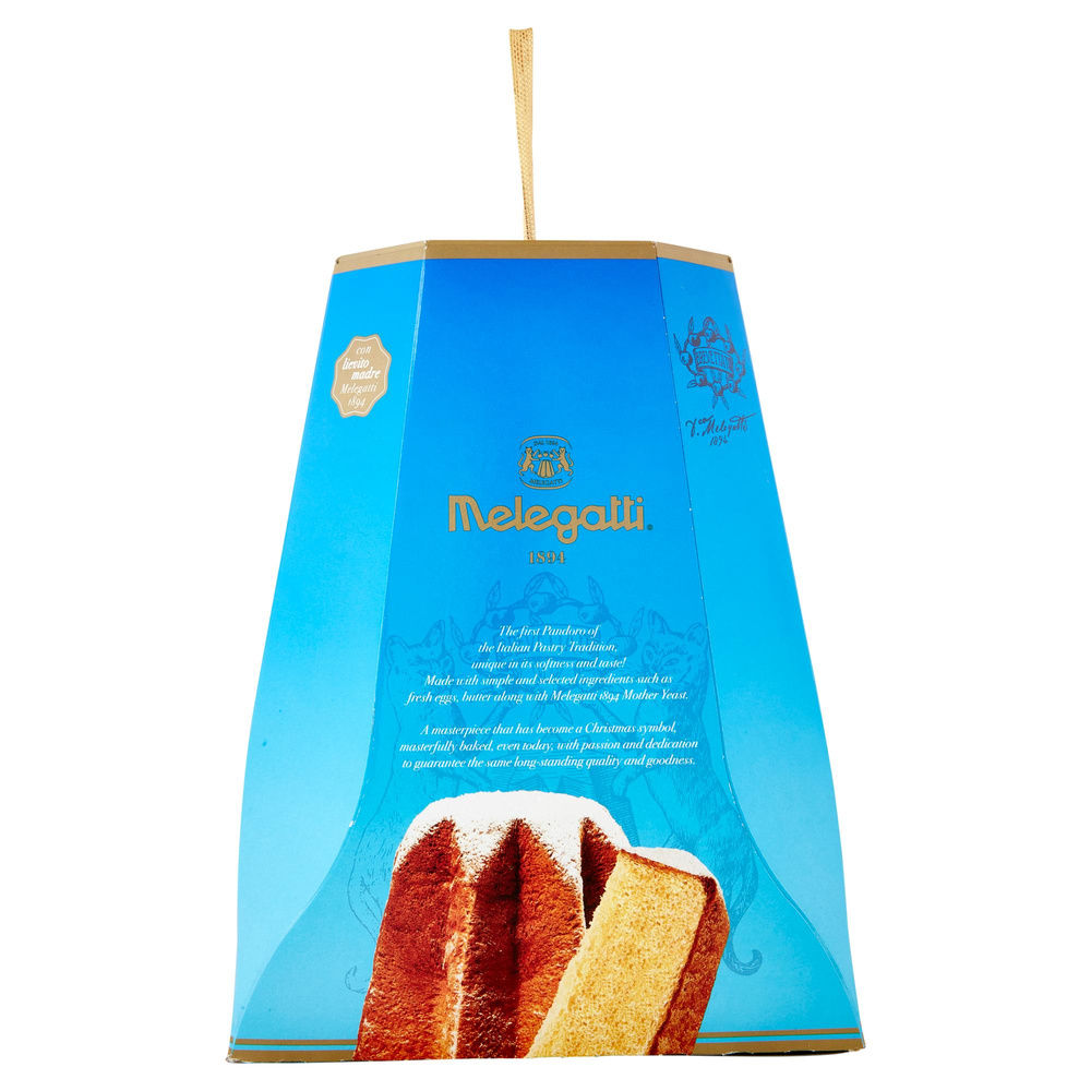 PANDORO TRADIZIONALE MELEGATTI SCATOLA KG. 1 - 7