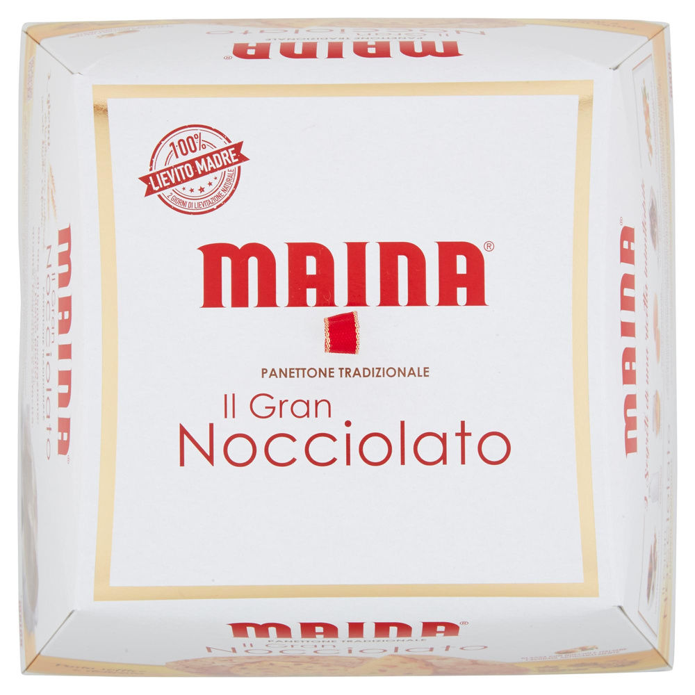 PANETTONE IL GRAN NOCCIOLATO MAINA SCATOLA KG.1 - 6