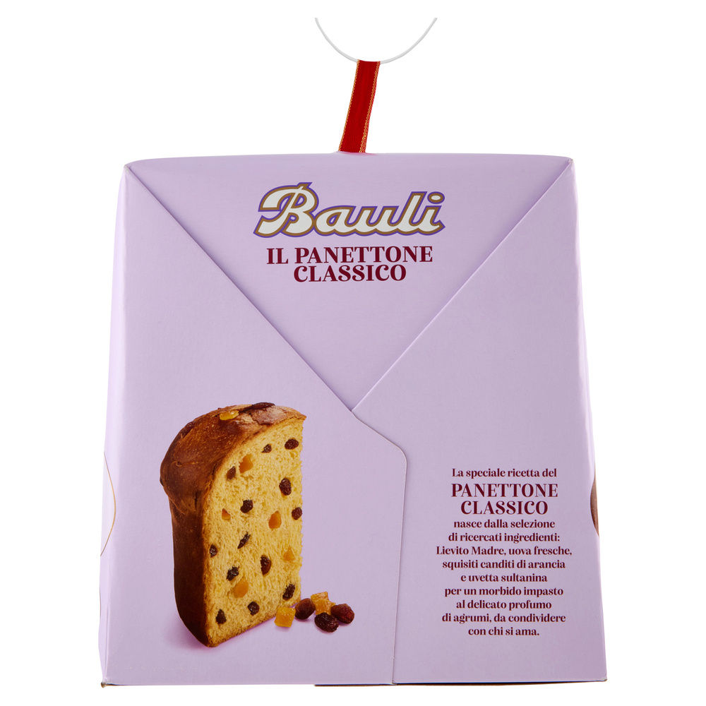 PANETTONE TRADIZIONALE BAULI  SCATOLA KG. 1 - 6