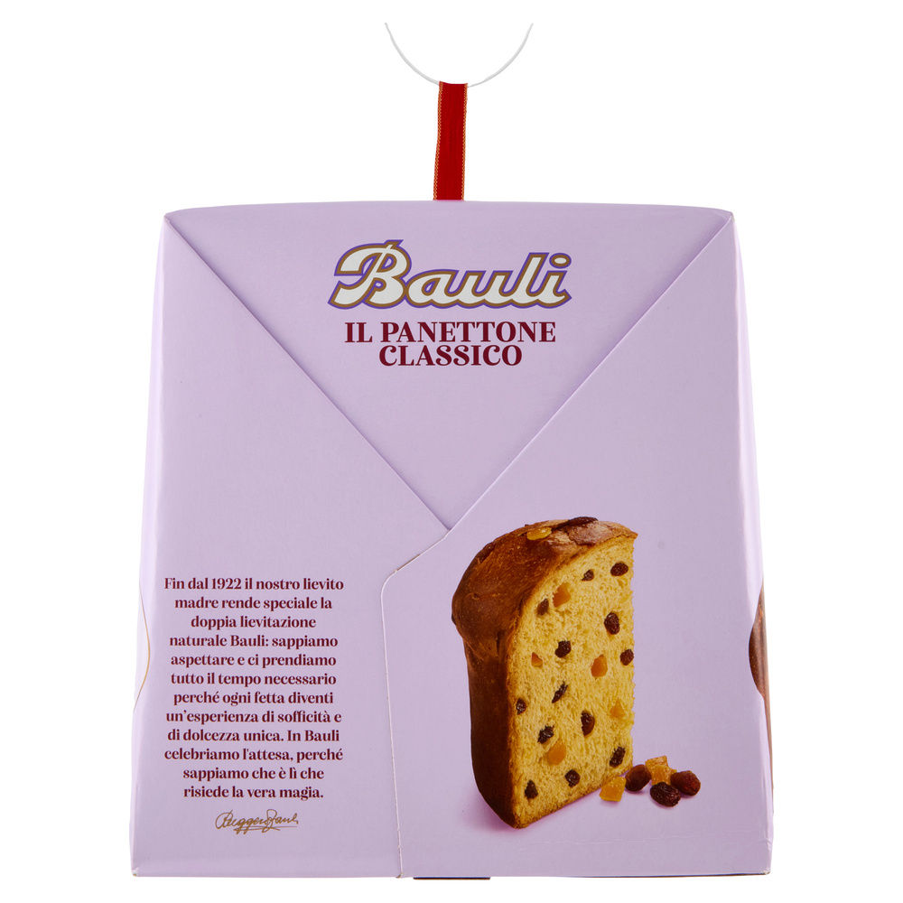 PANETTONE TRADIZIONALE BAULI  SCATOLA KG. 1 - 4