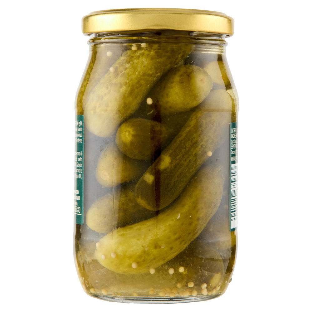 CETRIOLINI IN AGRODOLCE IN VASO COOP G 330 SGOCC 180 - 4