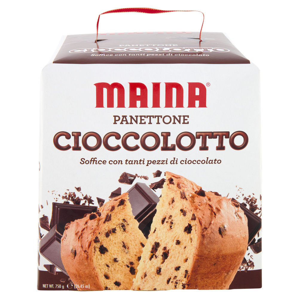 PANETTONE IL CIOCCOLOTTO I CLASSICI CON BRIO MAINA ASTUCCIO G 750 - 4
