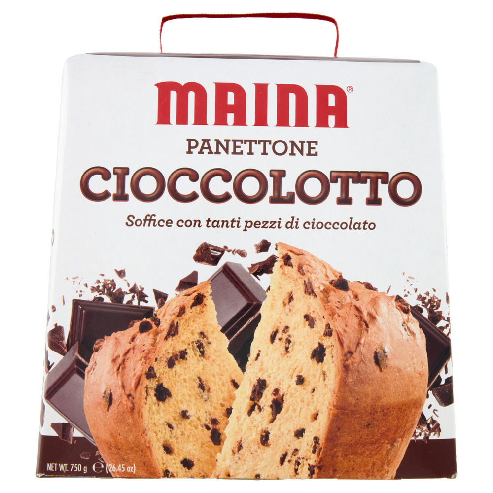 PANETTONE IL CIOCCOLOTTO I CLASSICI CON BRIO MAINA ASTUCCIO G 750 - 5
