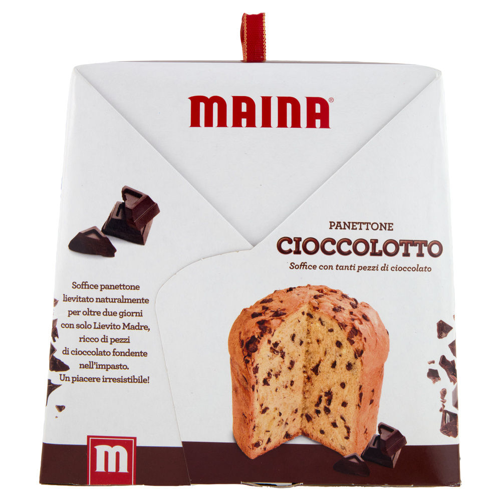 PANETTONE IL CIOCCOLOTTO I CLASSICI CON BRIO MAINA ASTUCCIO G 750 - 6