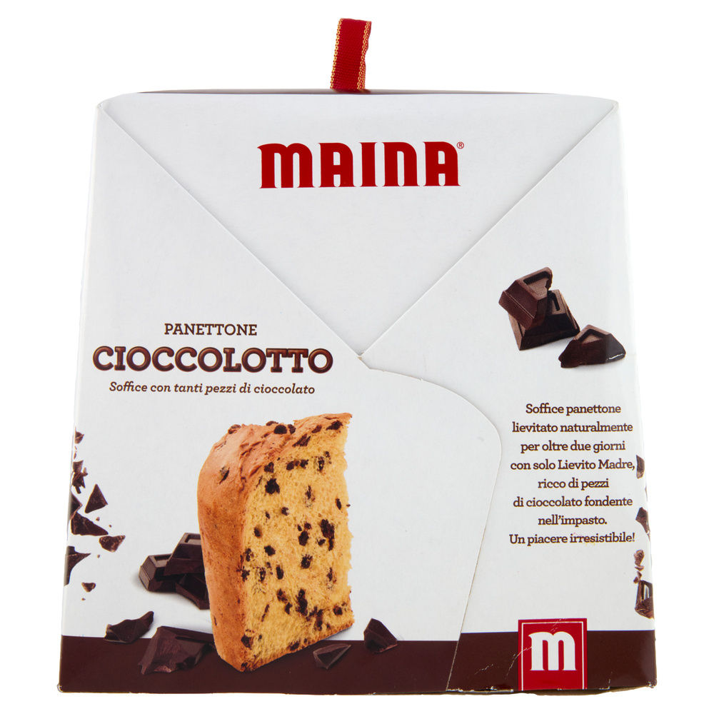 PANETTONE IL CIOCCOLOTTO I CLASSICI CON BRIO MAINA ASTUCCIO G 750 - 2