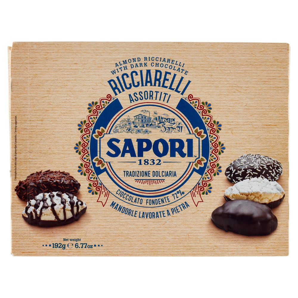 RICCIARELLI ASSORTITI SAPORI SAPORI G 192 - 0