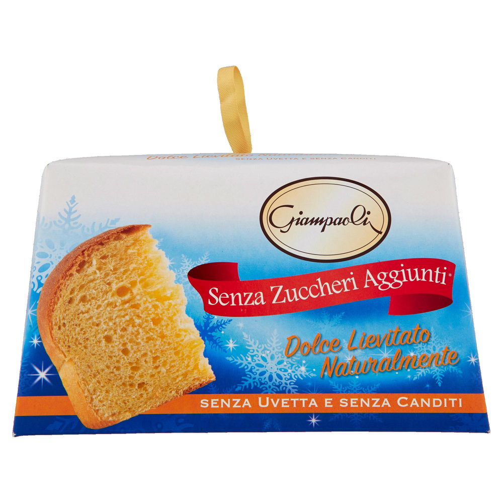 DOLCE LIEVITATO ZUCCHERO ZERO SENZA UVETTA E SENZA CANDITI GIAMPAOLI SC. GR.600 - 4