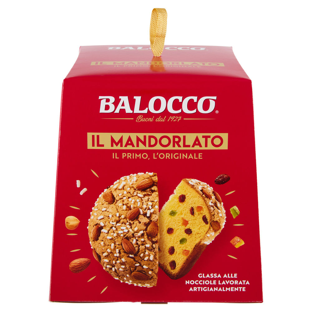 PANETTONE  MANDORLATO BALOCCO SCATOLA KG.1 - 7