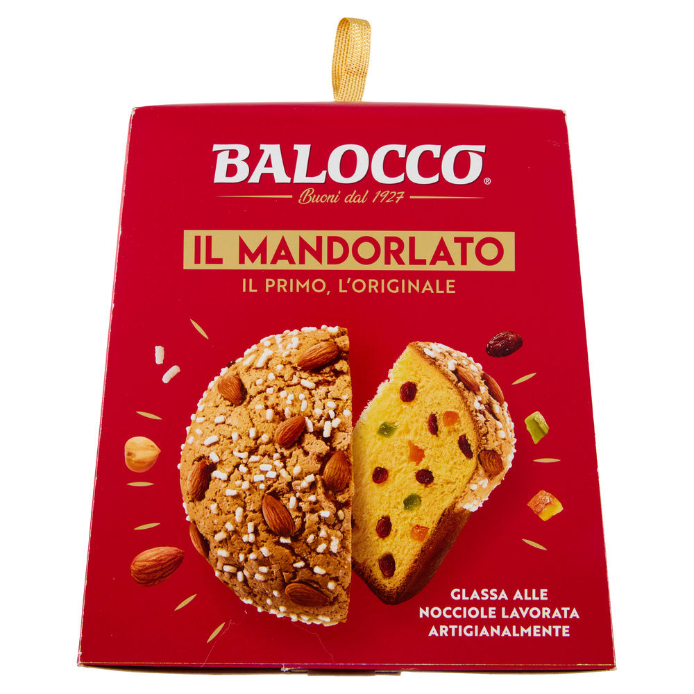 PANETTONE  MANDORLATO BALOCCO SCATOLA KG.1 - 1