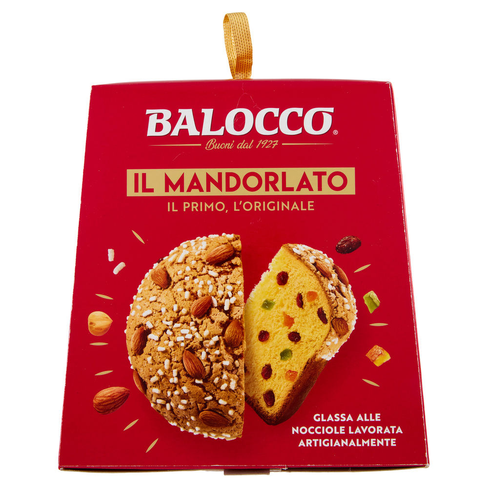 PANETTONE  MANDORLATO BALOCCO SCATOLA KG.1 - 3