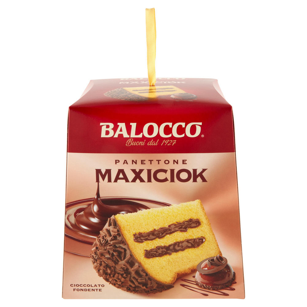 PANETTONE MAXICIOK BALOCCO SCATOLA G. 800 - 1