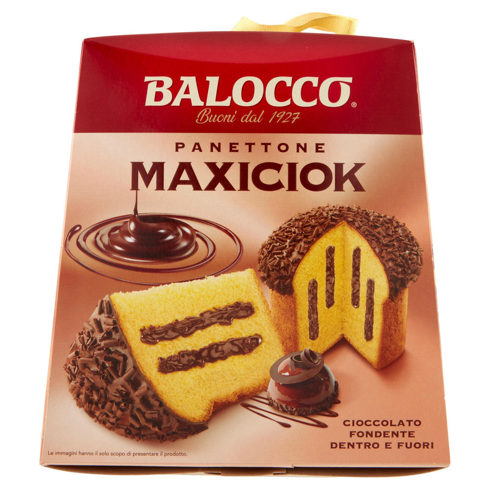 PANETTONE MAXICIOK BALOCCO SCATOLA G. 800 - 2