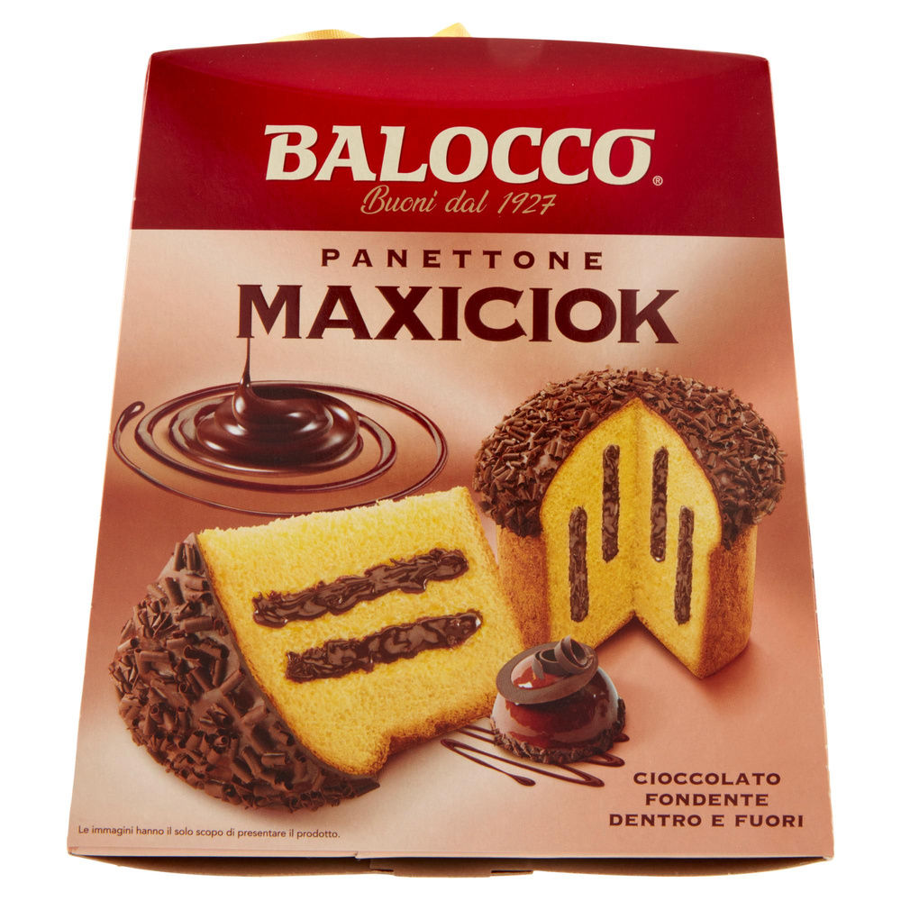 PANETTONE MAXICIOK BALOCCO SCATOLA G. 800 - 5