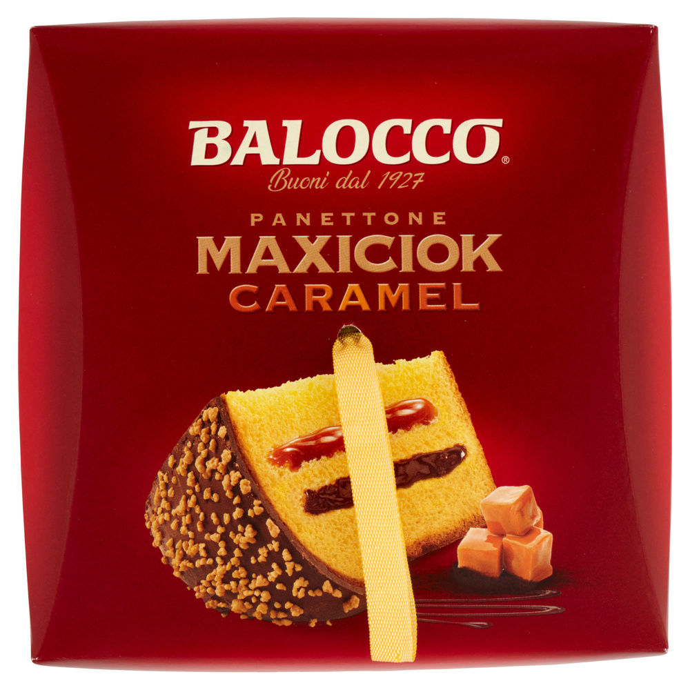 PANETTONE MAXICIOK CARAMEL BALOCCO G 800 - 2