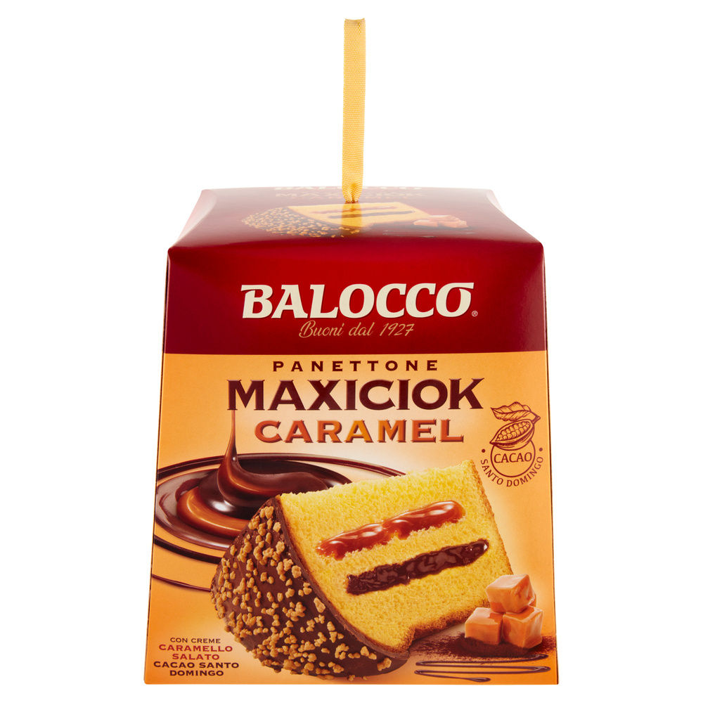 PANETTONE MAXICIOK CARAMEL BALOCCO G 800 - 7