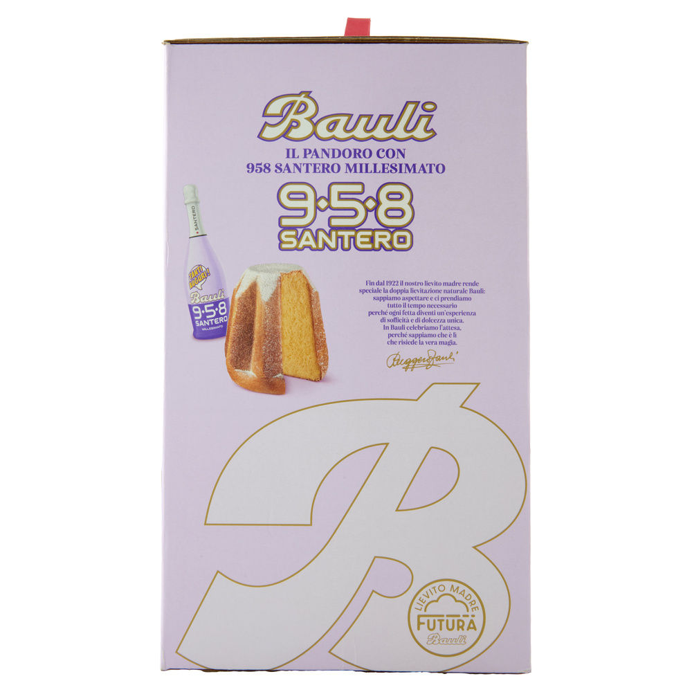 STRENNA PANDORO 700 GR BAULI + BOTT. SANTERO 958 MILLESIMATO 75 CL - 2