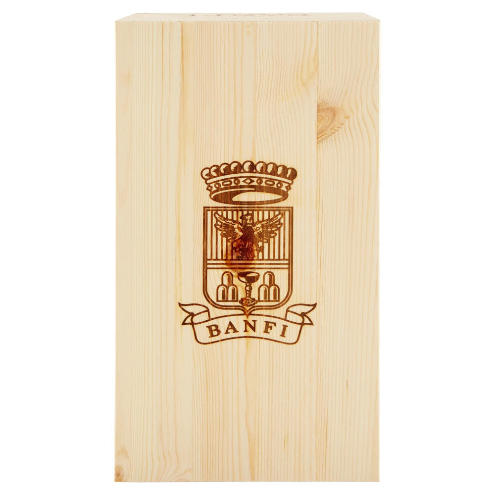 CASSETTA LEGNO BANFI 2BTG MONTALCINO E CHIANTI  ANNATA - 2