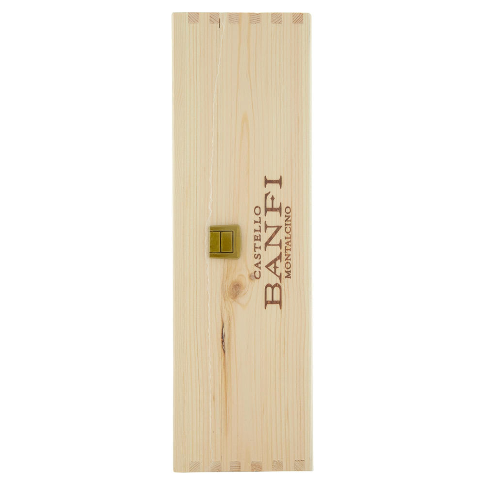 CASSETTA LEGNO BANFI 2BTG MONTALCINO E CHIANTI  ANNATA - 5