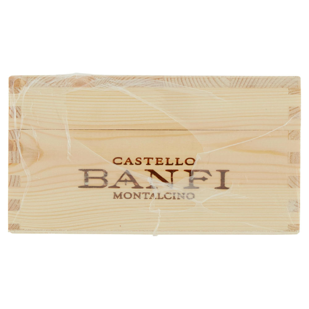 CASSETTA LEGNO BANFI 2BTG MONTALCINO E CHIANTI  ANNATA - 7