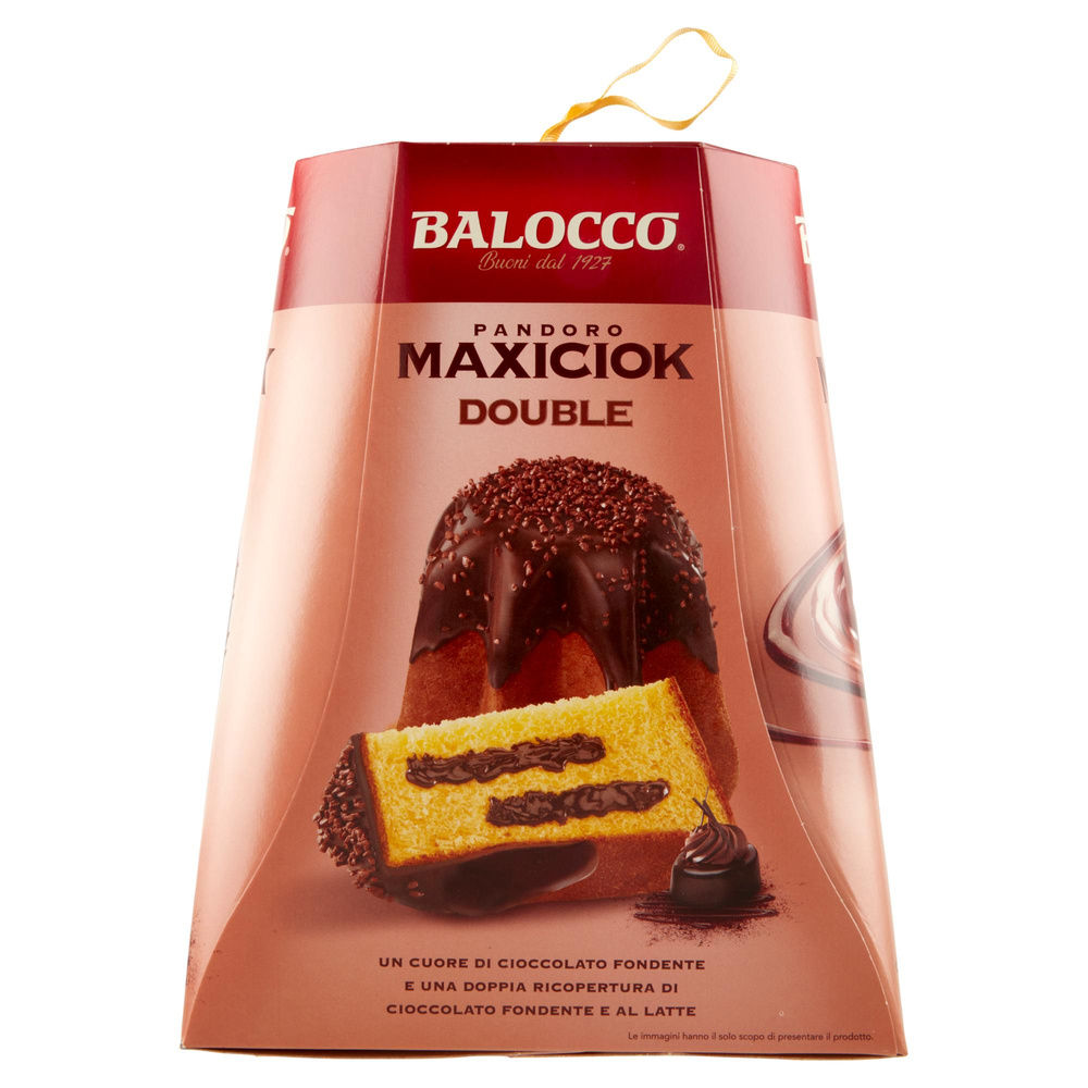 PANDORO MAXICIOK DOUBLE BALOCCO SCATOLA G.800 - 2