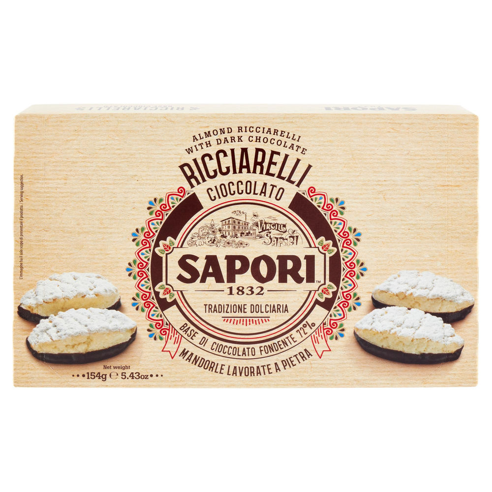 RICCIARELLI BASE CIOCCOLATO SAPORI G 154 - 1