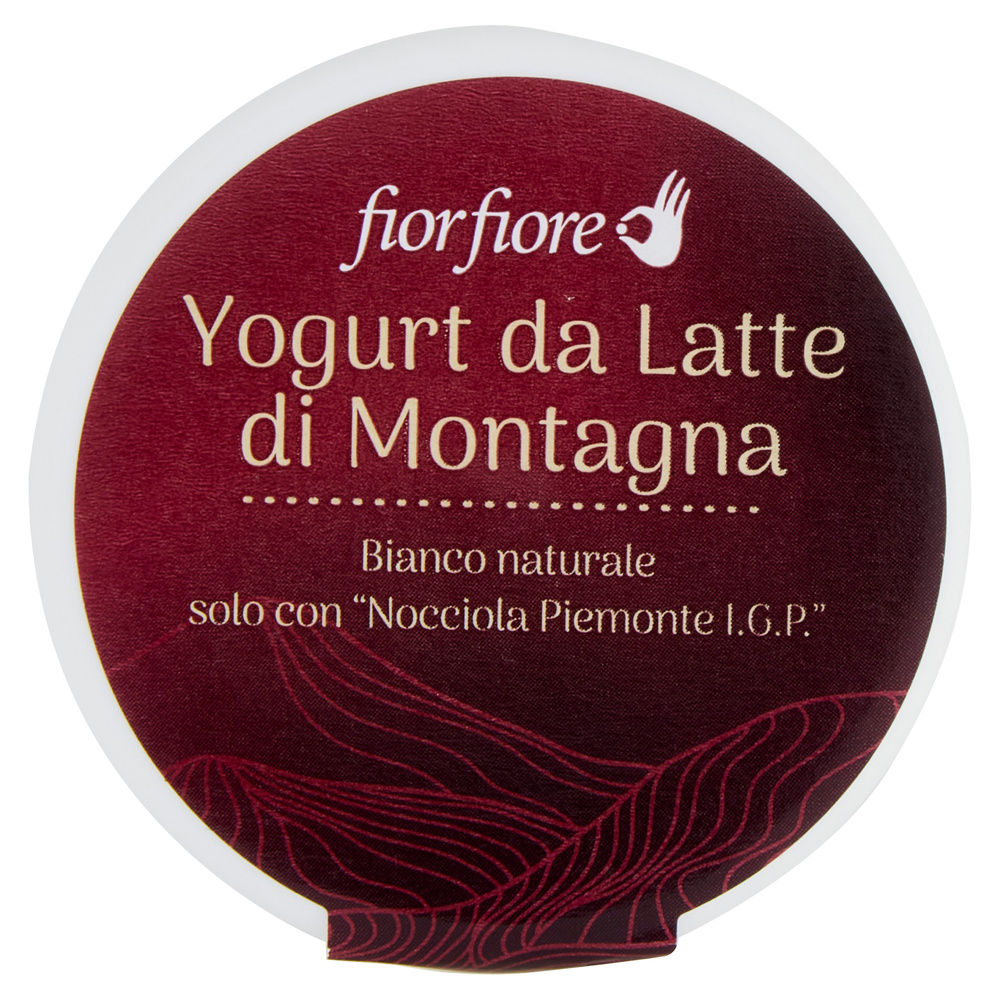 YOGURT CON LATTE DI MONTAGNA (NOCCIOLE DEL PIEMONTE IGP) FIOR FIORE COOP G 150 - 6