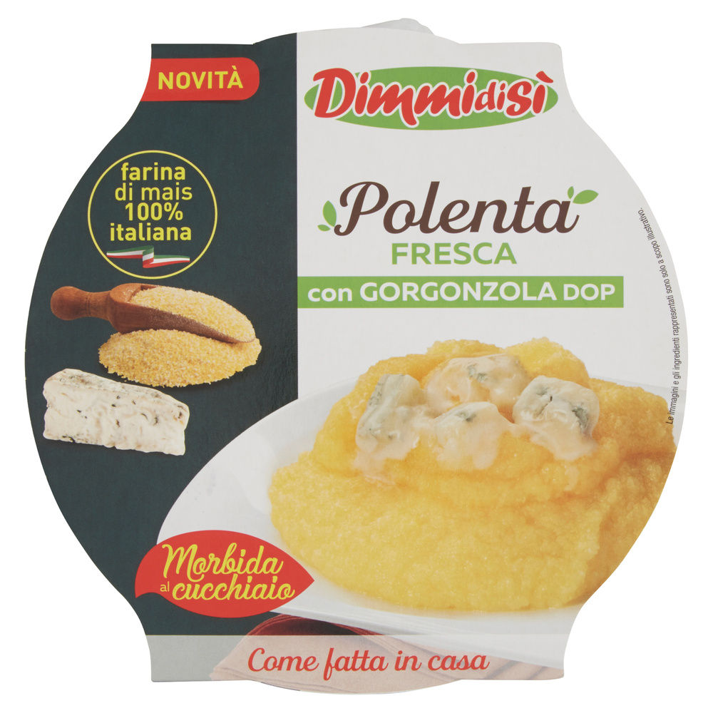 POLENTA PRONTA CON GORGONZOLA DIMMIDISI' CIOT G 350 - 0