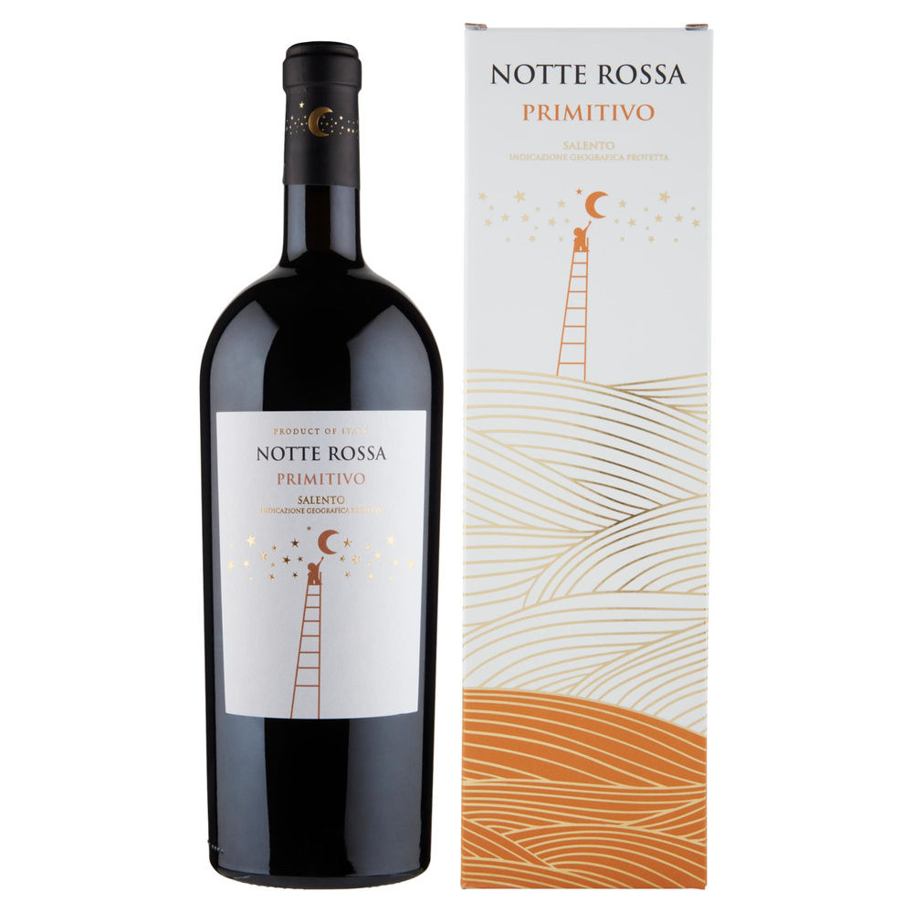 PRIMITIVO SALENTO IGP NOTTE ROSSA ASTUCCIO L 1,5 - 0