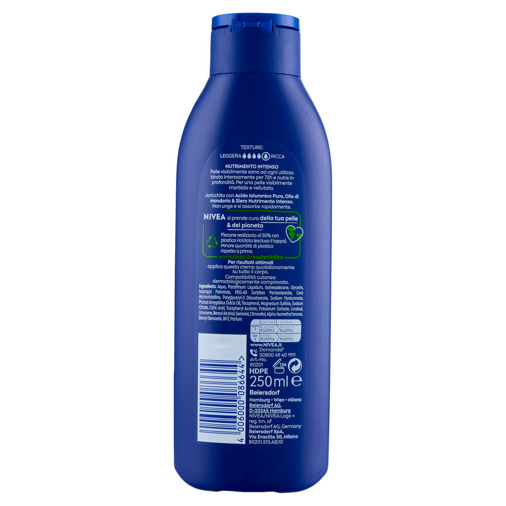 CREMA CORPO NIVEA BODY FLUIDA NUTRIENTE ML 250 - 4