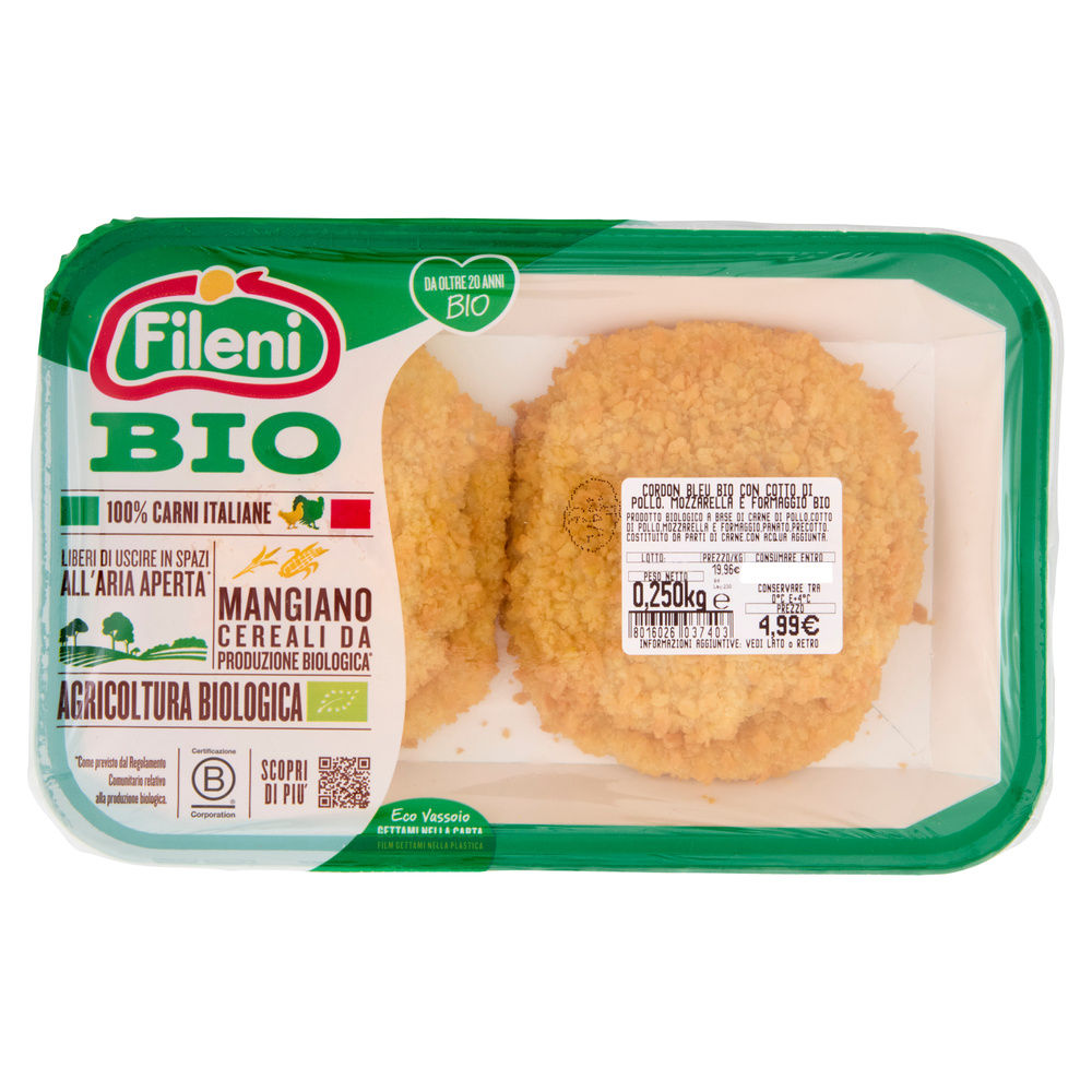 CORDON BLEU FILENI BIO 250G CF - 2