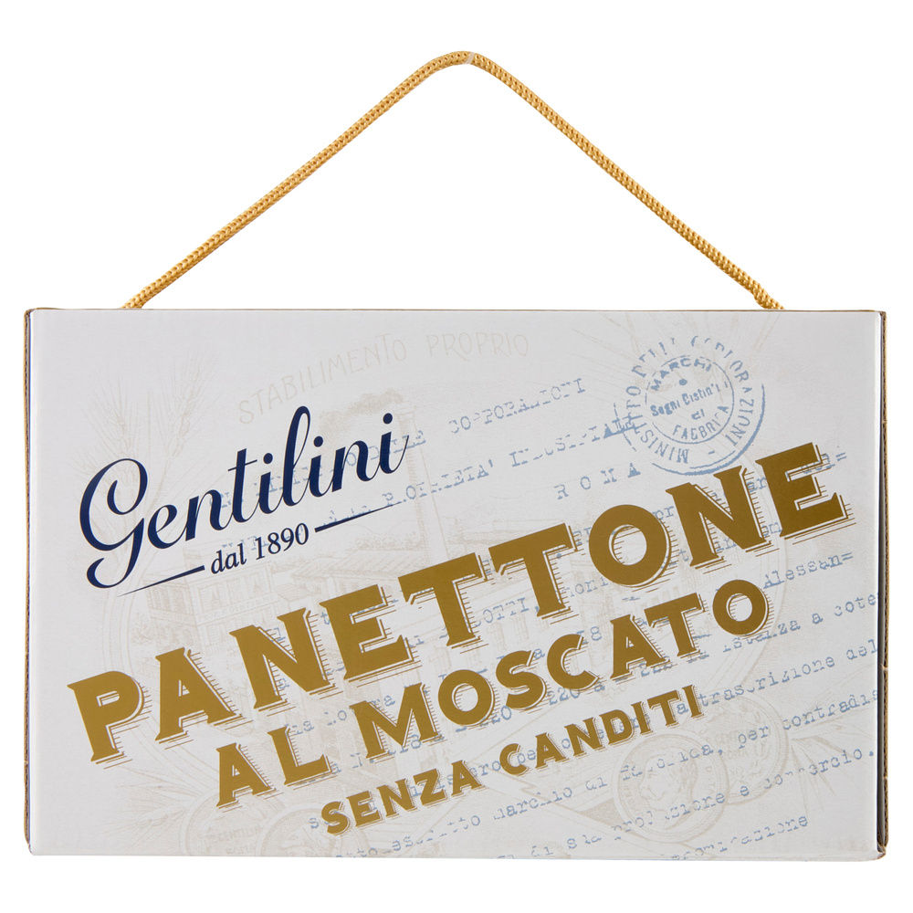 PANETTONE AL MOSCATO KG.1 - 1