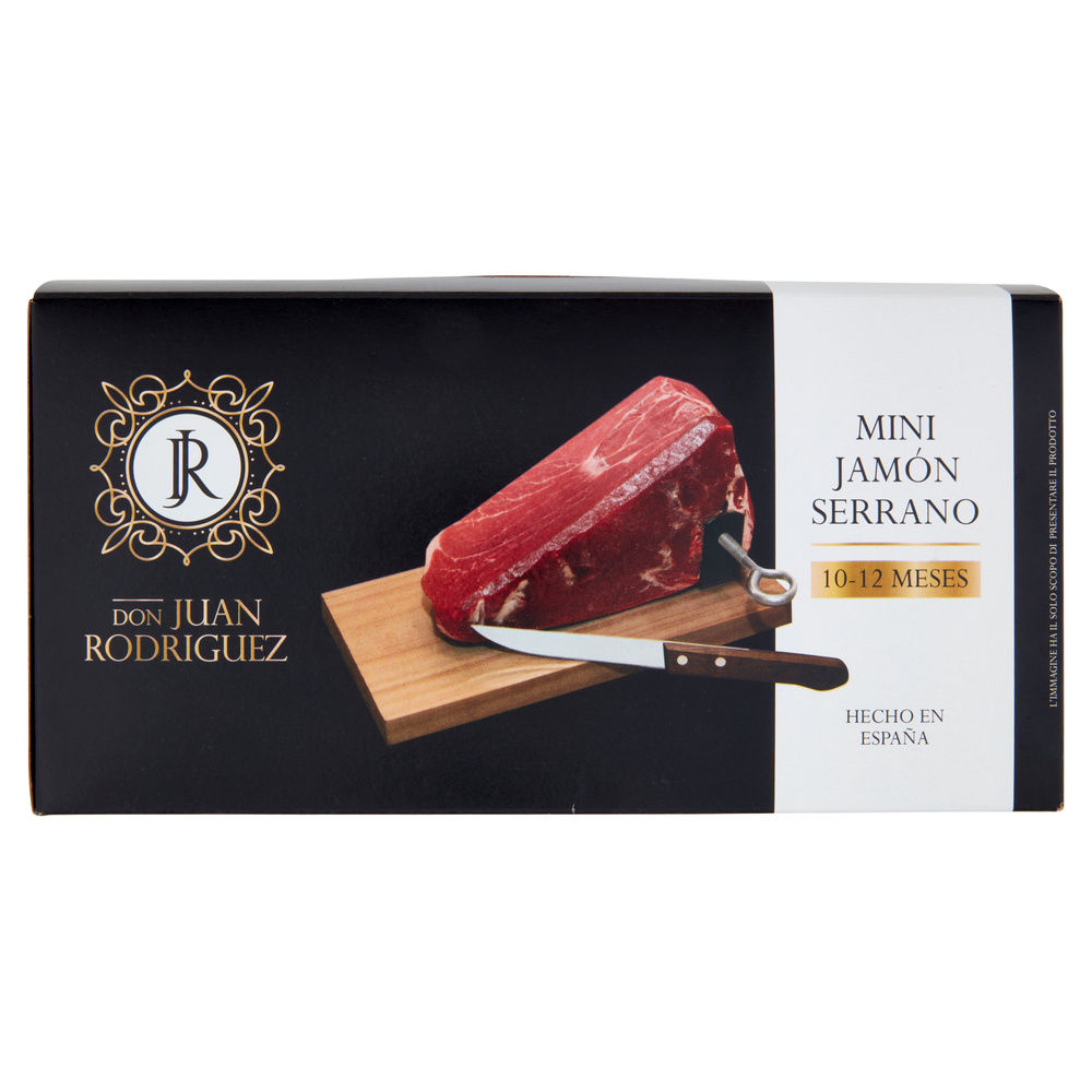 MINI JAMON SERRANO DISOSSATO KG 1 + MORSA E COLTELLO - 2