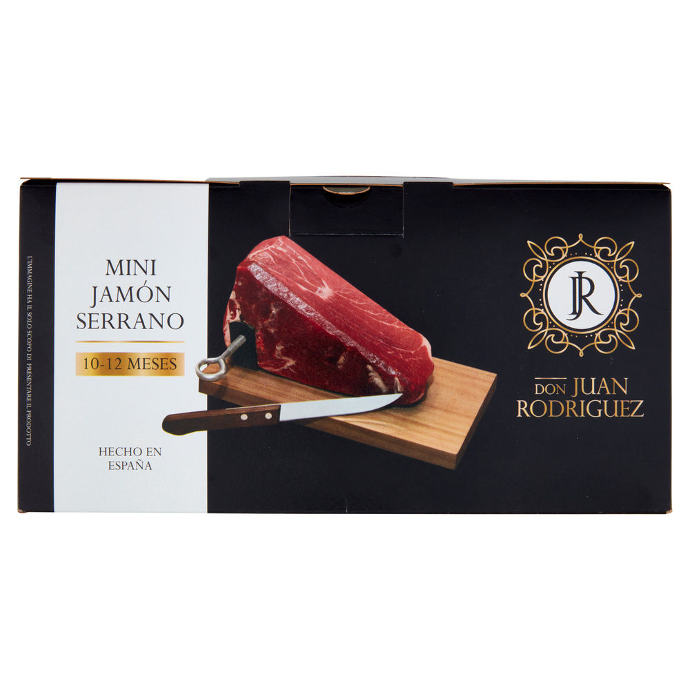 MINI JAMON SERRANO DISOSSATO KG 1 + MORSA E COLTELLO - 4