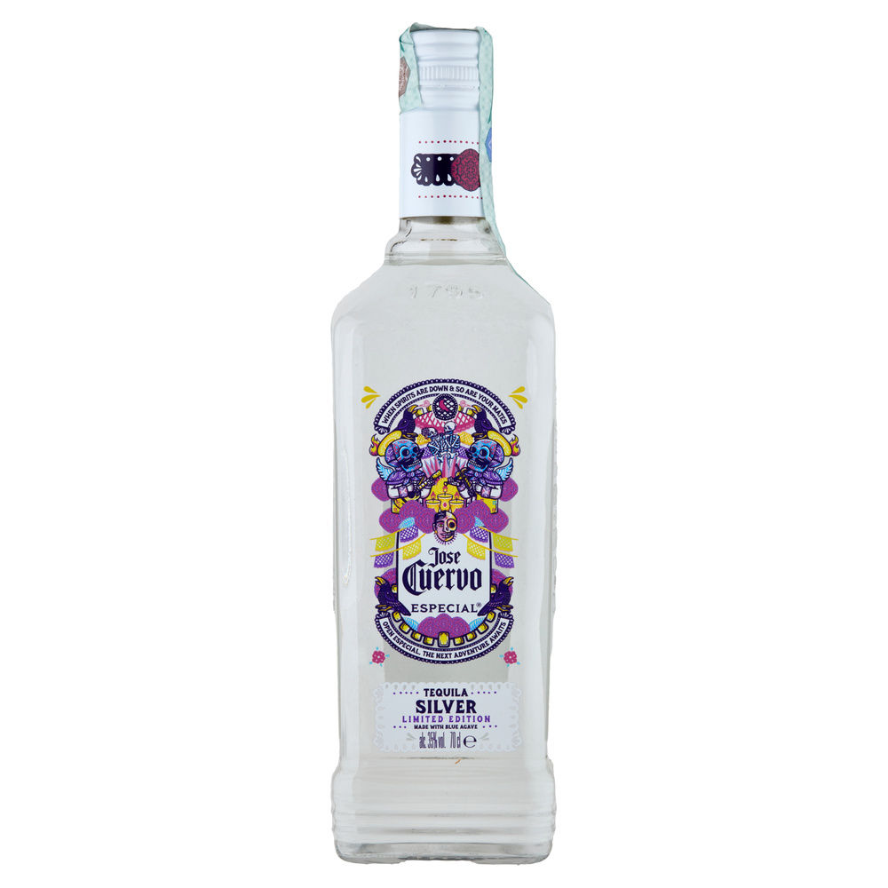 TEQUILA JOSE CUERVO SILVER 35 GRADI BOTTIGLIA ML 700 - 5