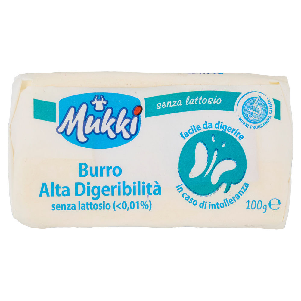 BURRO ALTA DIGERIBILITA' SENZA LATTOSIO MUKKI G 100 - 2