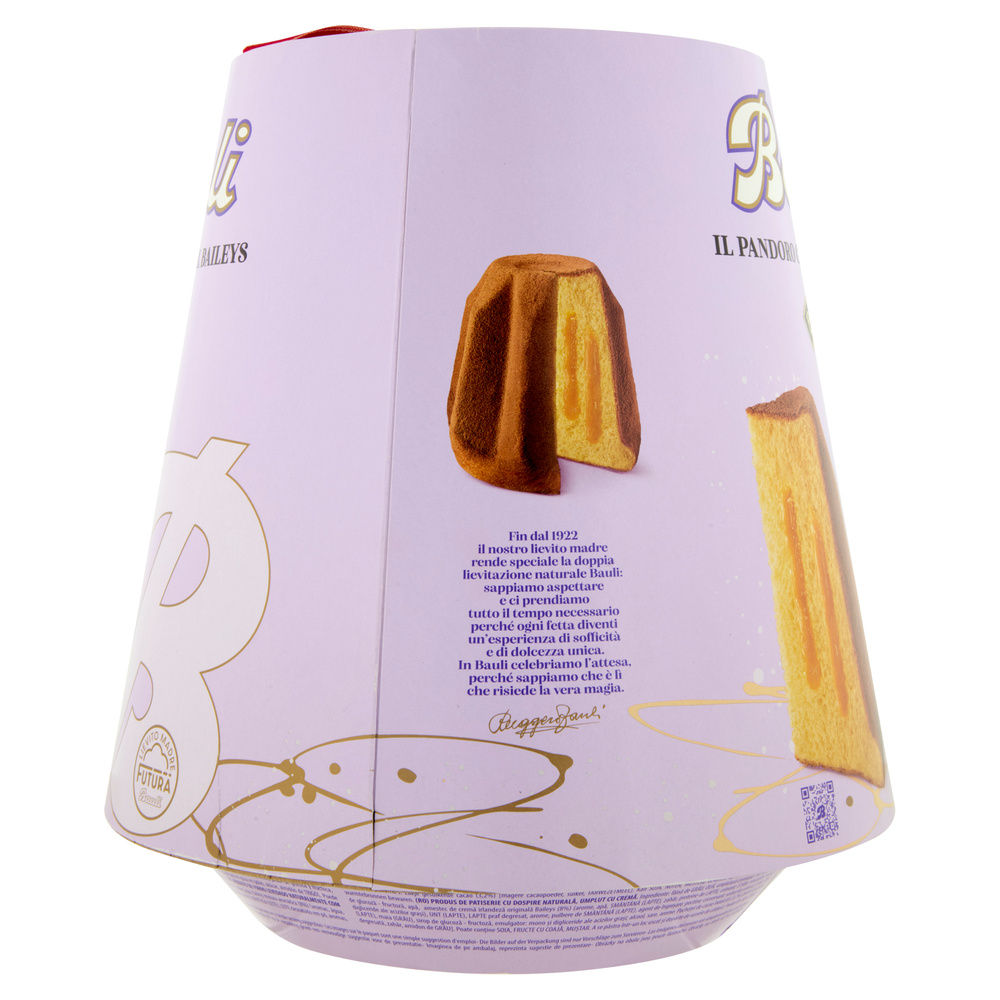 PANDORO BAILEYS BAULI SCATOLA G 750 - 1