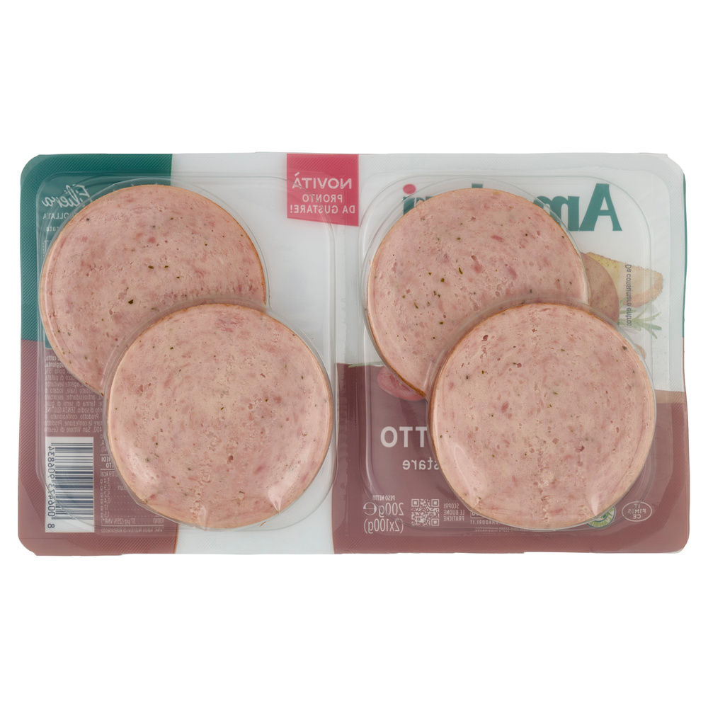 POLPETTONE COTTO DI POLLO E TACCHINO ATP CF 200 G AMADORI - 2
