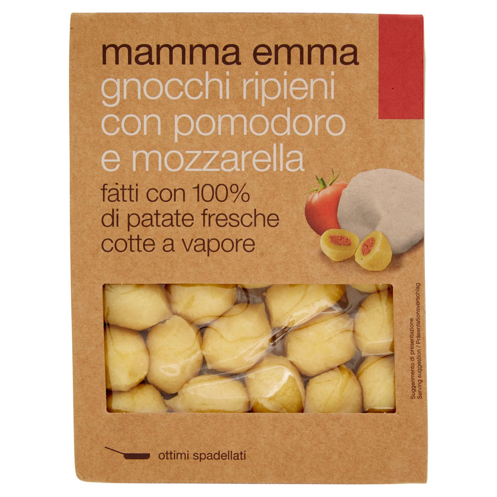 GNOCCHI DI PATATE RIPIENI CON POMODORO & MOZZARELLA MAMMA EMMA G 350 - 1