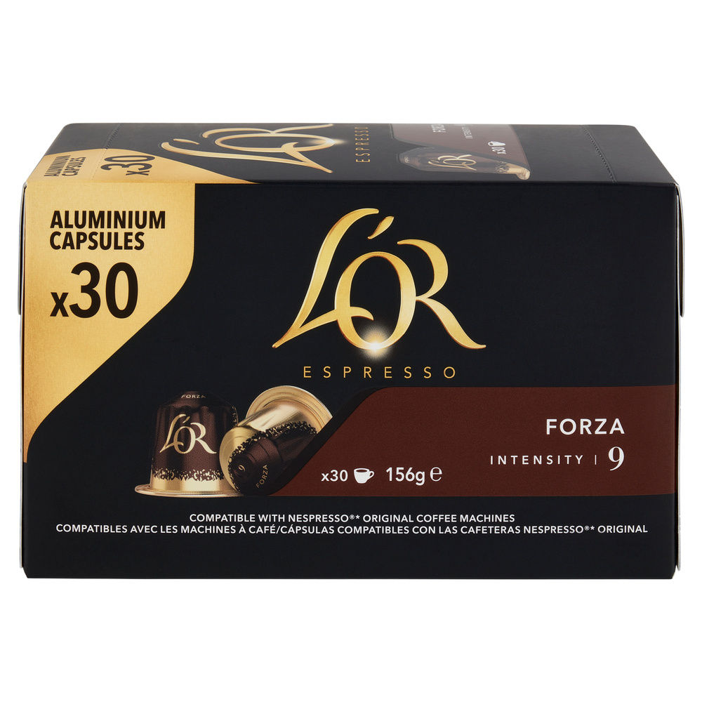 CAFFÈ IN CAPSULE X30 FORZA INTENSITÀ 9 L'OR G156 - 7