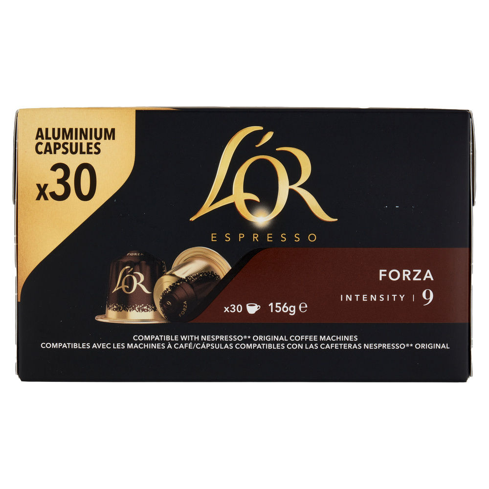 CAFFÈ IN CAPSULE X30 FORZA INTENSITÀ 9 L'OR G156 - 1