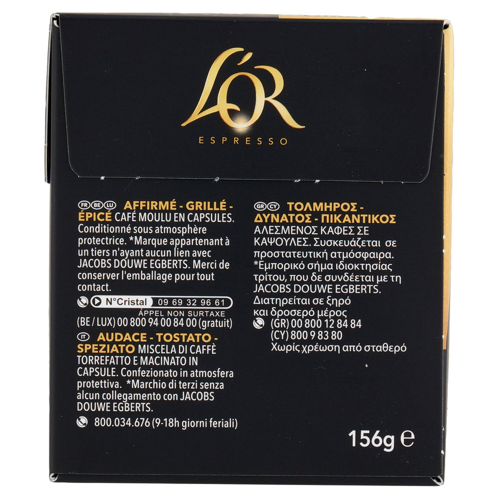 CAFFÈ IN CAPSULE X30 FORZA INTENSITÀ 9 L'OR G156 - 2