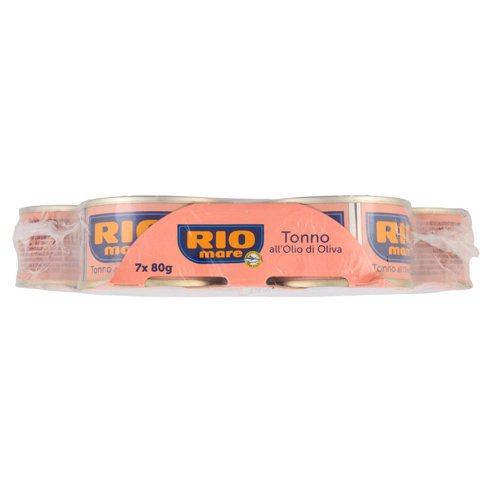 TONNO RIO MARE OLIO OLIVA MULTIPACK G 80X7 - 6