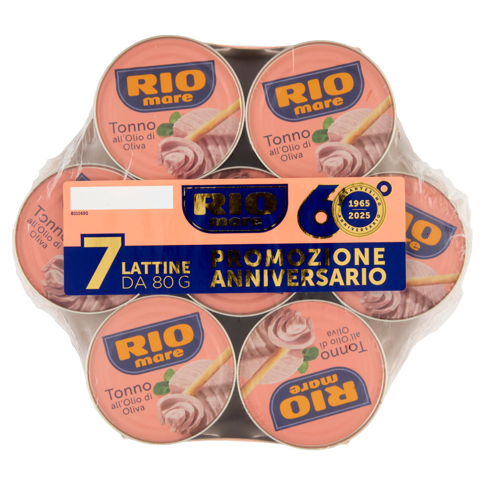 TONNO RIO MARE OLIO OLIVA MULTIPACK G 80X7 - 7