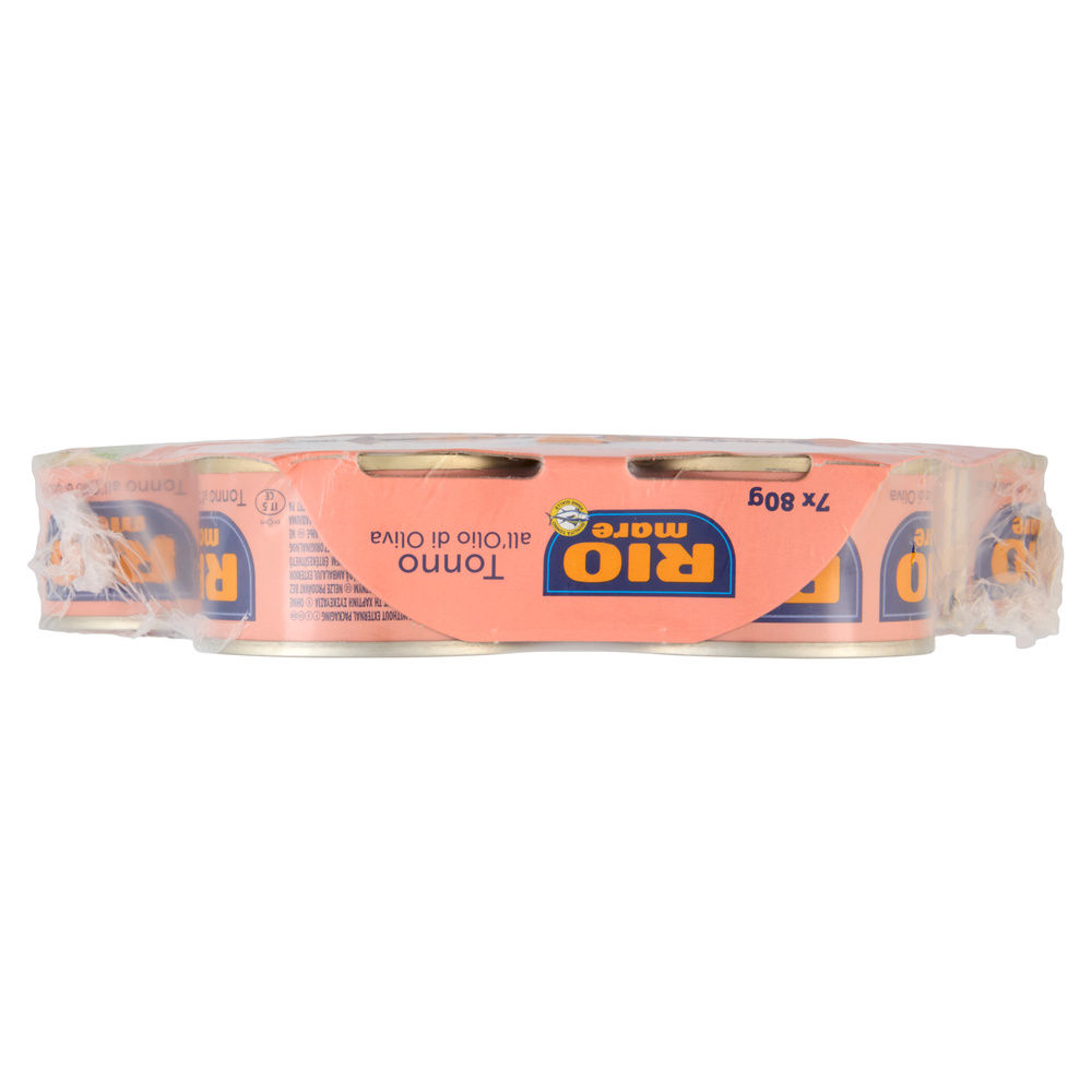 TONNO RIO MARE OLIO OLIVA MULTIPACK G 80X7 - 1